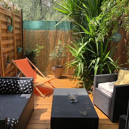 מונפלייה Agreable T2 Traversant Rdc Avec Terrasse + Balcon+ Parking 2 Places מראה חיצוני תמונה