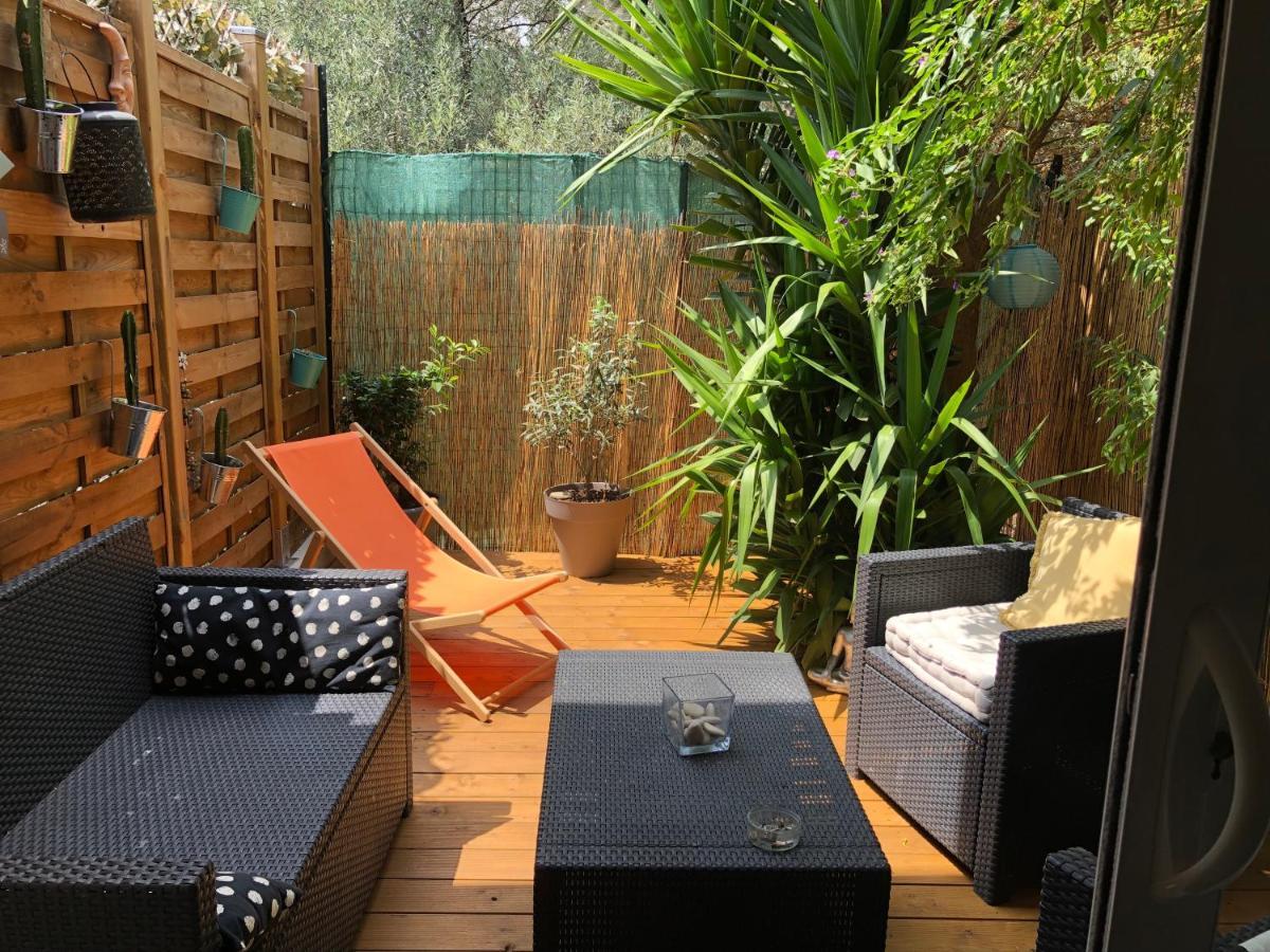 מונפלייה Agreable T2 Traversant Rdc Avec Terrasse + Balcon+ Parking 2 Places מראה חיצוני תמונה
