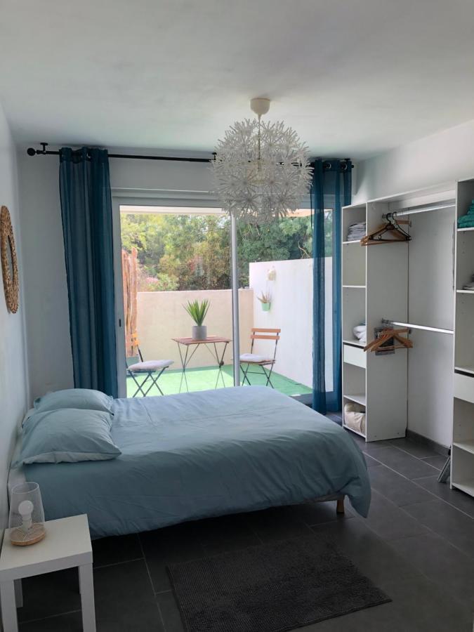 מונפלייה Agreable T2 Traversant Rdc Avec Terrasse + Balcon+ Parking 2 Places מראה חיצוני תמונה